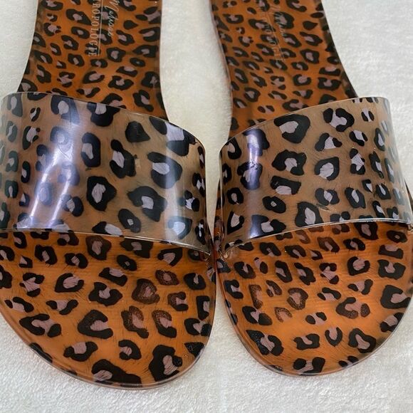 MATISSE  ANTHROPOLOGIE JELLY SANDALS - SLIDES - Picture 2 of 5